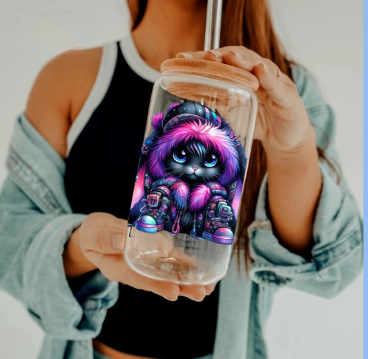 Punk Bunny - UVDTF Decal for cups/hard surfaces sticker