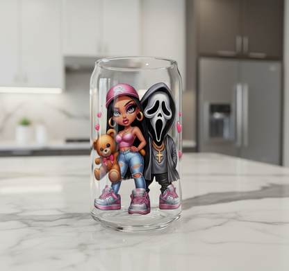 Calcomanía UVDTF de Scream &amp; Babe