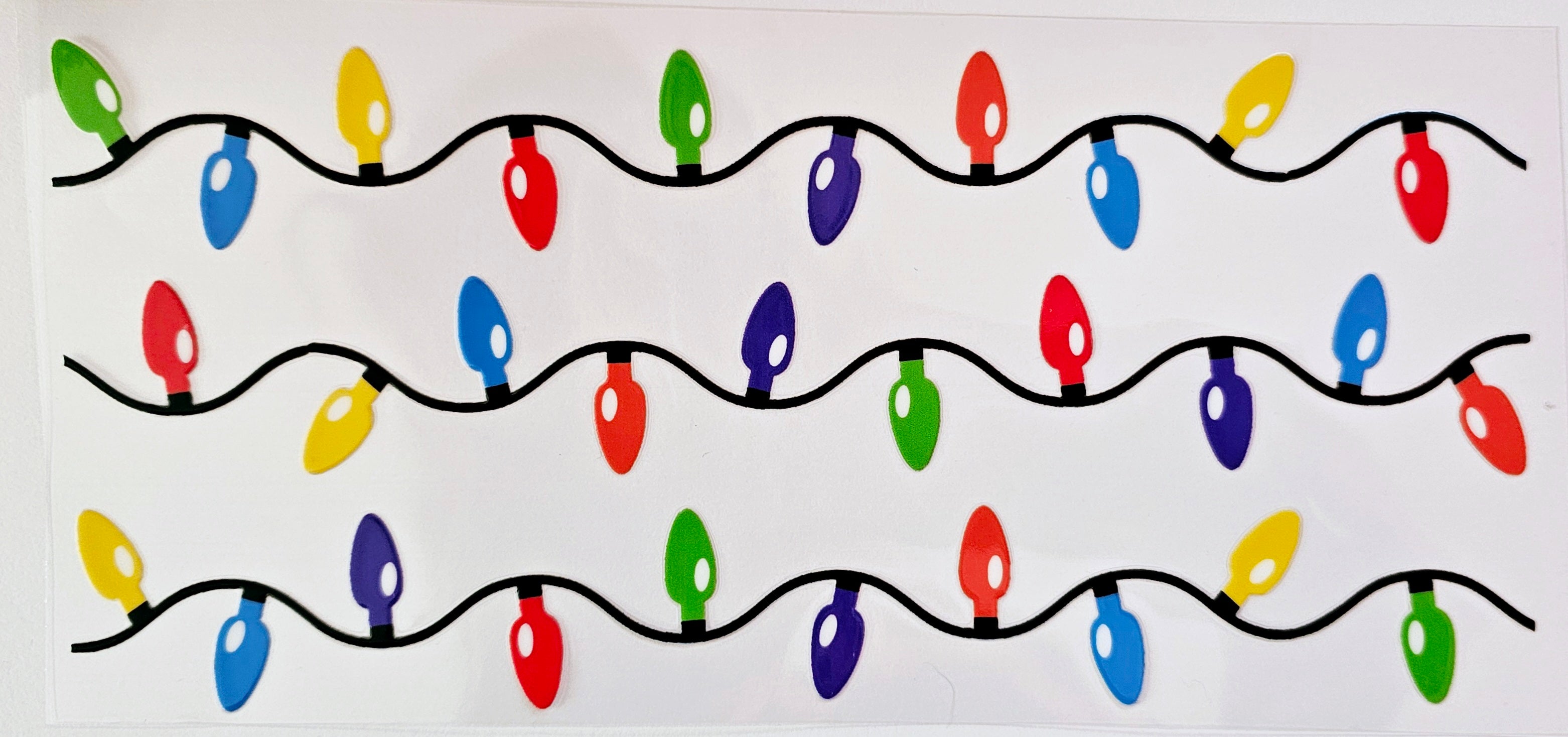 Christmas Lights UVDTF Wrap SoySandeeG