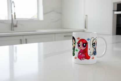 Juicy Power Puff Girls - UVDTF Wrap for cups/hard surfaces sticker