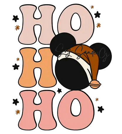 Magical Ho Ho Ho - UVDTF Decal for cups/hard surfaces sticker