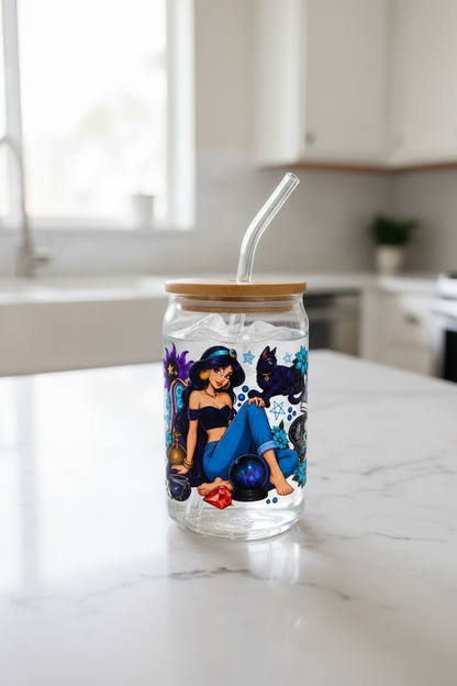 Jasmine #2 - UVDTF Wrap for cups/hard surfaces sticker