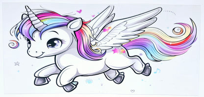 Envoltura UVDTF de Young Unicorn