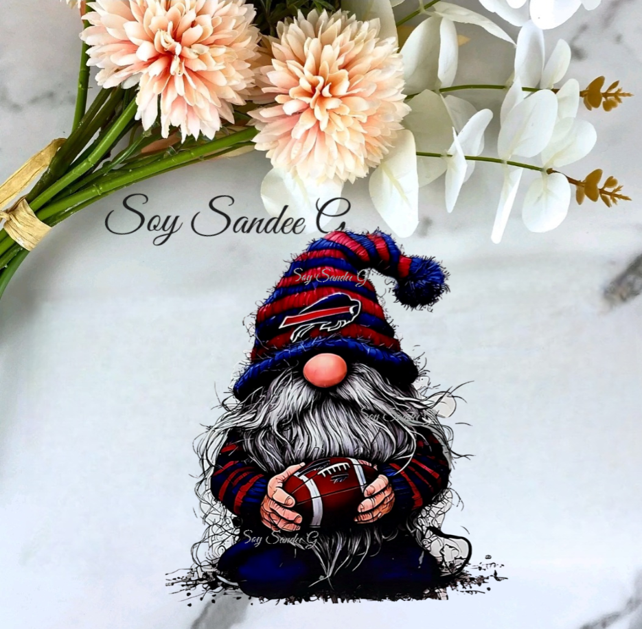 Buffalo Bills Gnome - UVDTF Decal for cups/hard surfaces sticker