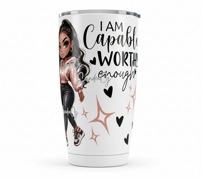 I Am Capable - UVDTF Decal for cups/hard surfaces sticker