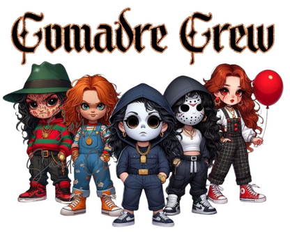 Comadre Crew Dolls - UVDTF Decal for cups/hard surfaces sticker