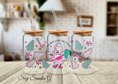 Out Here Lookin' Like a Snack - UVDTF Wrap for cups/hard surfaces sticker