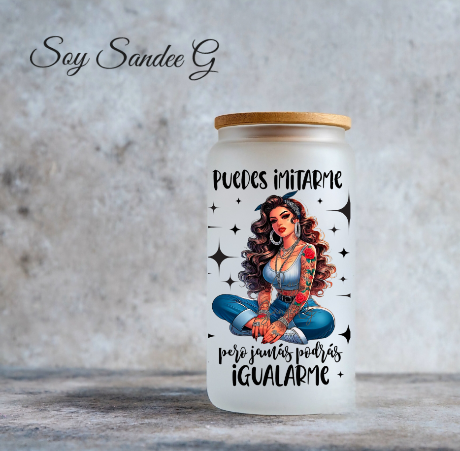 Puedes Imitarme (You Can Copy Me) - UVDTF Decal for cups/hard surfaces sticker