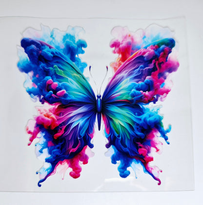 Smoke Butterfly #2 UVDTF Decal