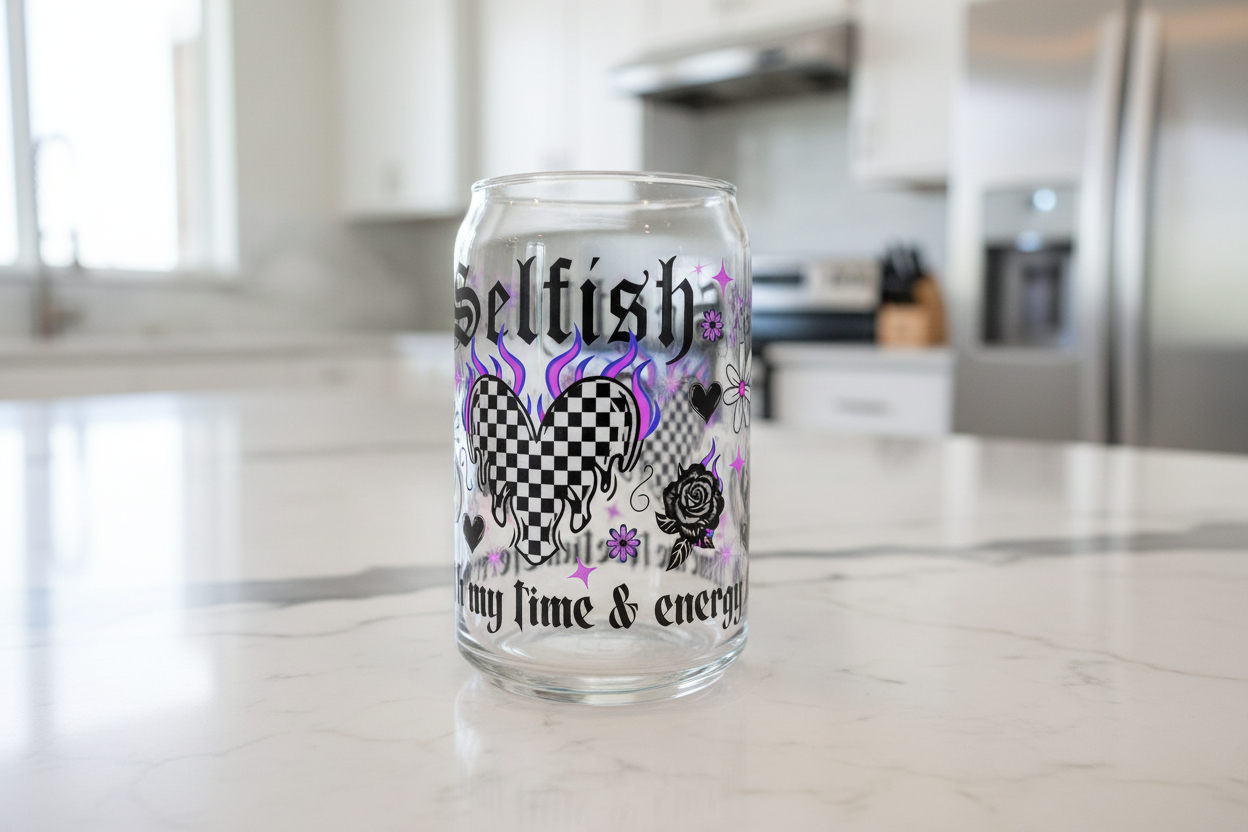 Selfish - UVDTF Wrap for cups/hard surfaces sticker