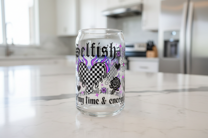 Selfish - UVDTF Wrap for cups/hard surfaces sticker