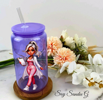 Pretty Nurse #2 - UVDTF Decal for cups/hard surfaces sticker