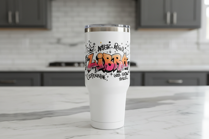Graffiti Libra - UVDTF Wrap for cups/hard surfaces sticker