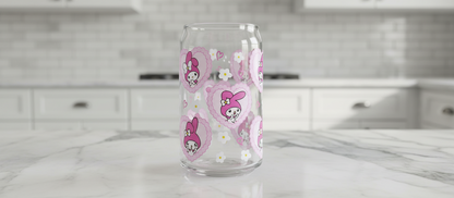 My Melody Pink Hearts - UVDTF Wrap for cups/hard surfaces sticker