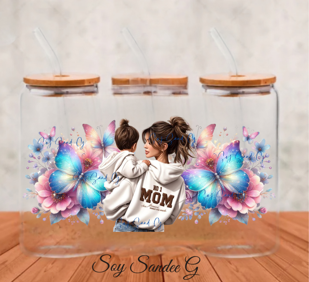 Mom & Daughter - UVDTF Wrap for cups/hard surfaces sticker