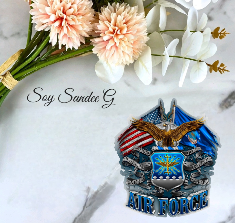 Air Force - UVDTF Decal for cups/hard surfaces sticker