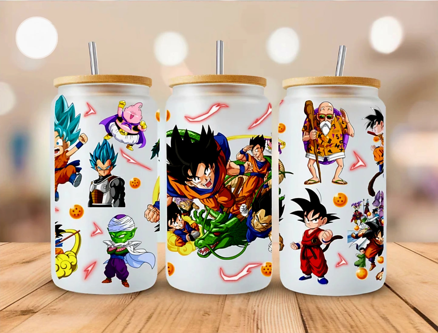 Envoltura UVDTF de Dragonball &amp; Friends