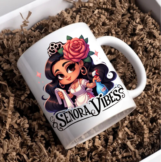 Señora Vibes - UVDTF Decal for Cups/Hard Surfaces