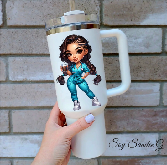 Pretty Nurse #1 - UVDTF Decal for cups/hard surfaces sticker