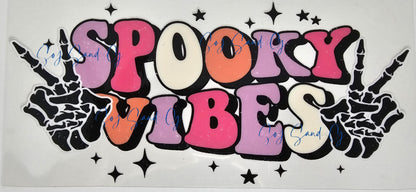 Vibraciones espeluznantes UVDTF