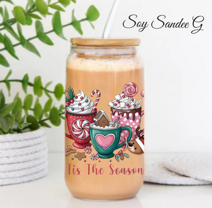 Tis the Season Mugs - UVDTF Decal for cups/hard surfaces sticker