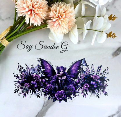 Purple Fairy - UVDTF Wrap for cups/hard surfaces sticker