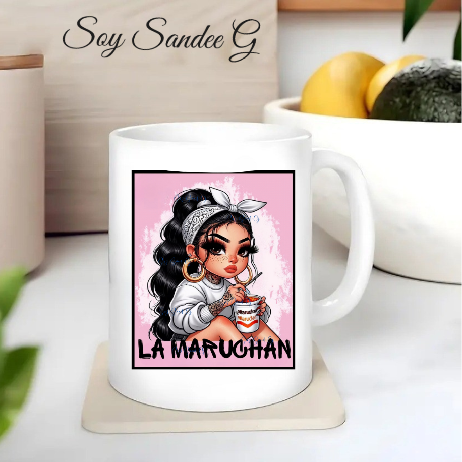 La Maruchan Pink - UVDTF Decal for cups/hard surfaces sticker