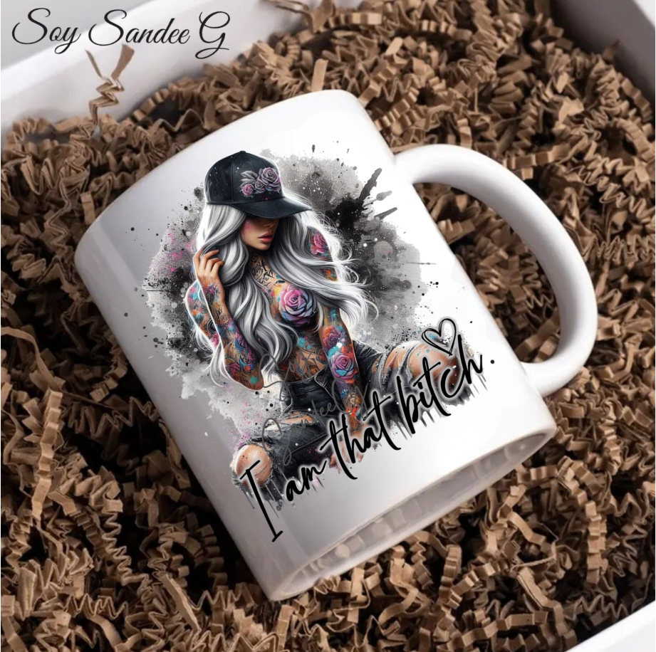 I am that Bitch - UVDTF decal for cups/hard surfaces sticker