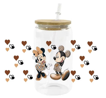 Louis Vuitton Mouse - UVDTF Wrap for cups/hard surfaces sticker