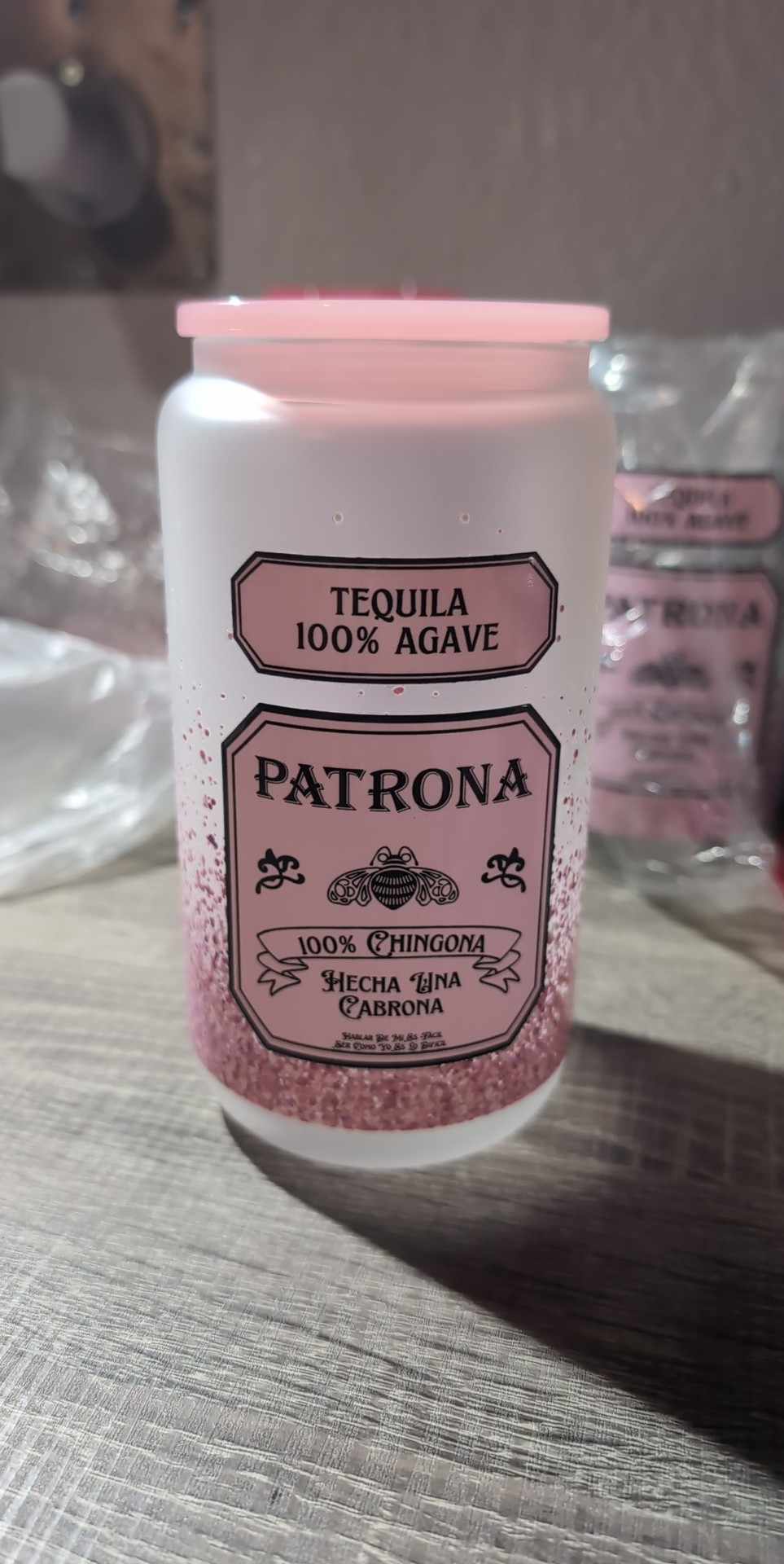 Pink Tequila - UVDTF Wrap