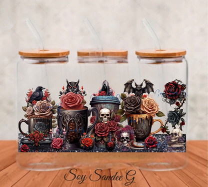 Gothic Cups - UVDTF Wrap for cups/hard surfaces sticker