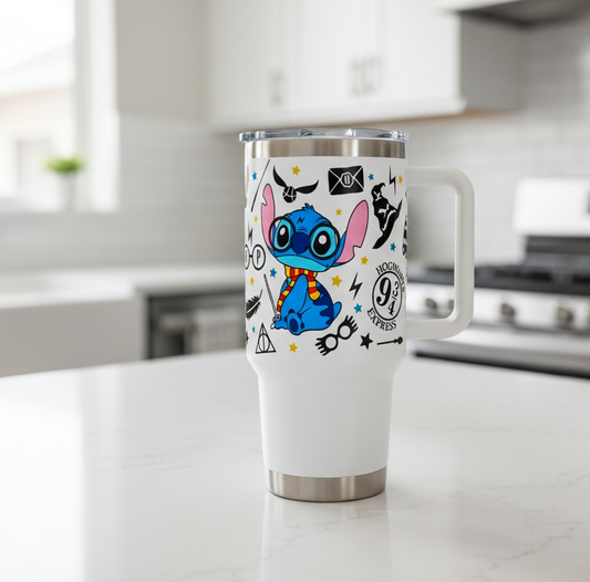 Stitch Harry Potter - UVDTF Wrap for cups/hard surfaces sticker