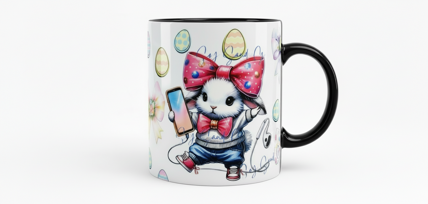 Bunny & Bows - UVDTF Wrap for cups/hard surfaces sticker