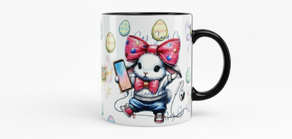 Bunny & Bows - UVDTF Wrap for cups/hard surfaces sticker