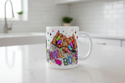 Nail Boss - UVDTF Wrap for cups/hard surfaces sticker