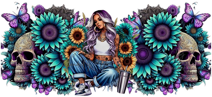 Envoltura roja UVDTF de Spiderman para Starbucks