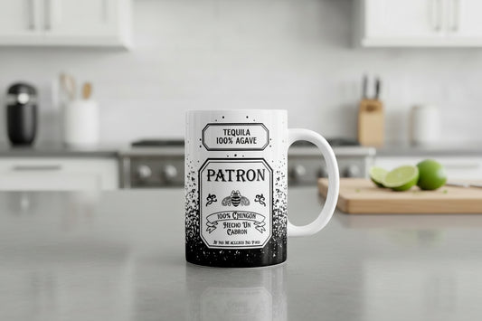 Envoltura UVDTF de tequila negro