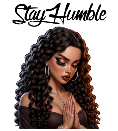 Stay Humble - UVDTF Decal for cups/hard surfaces sticker