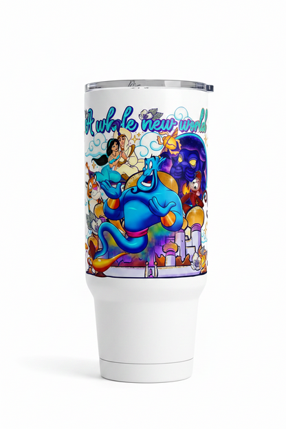A Whole New World #2 - UVDTF wrap for cups/hard surfaces sticker
