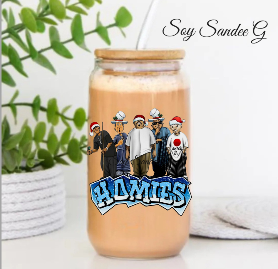 X-Mas Cholos - UVDTF Decal for cups/hard surfaces sticker