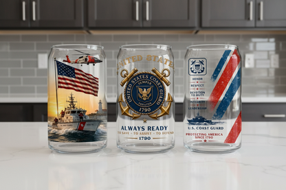 Coast Guard - UVDTF Wrap for cups/hard surfaces sticker