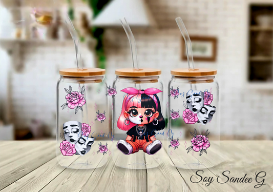 Baby Chola - UVDTF Wrap for cups/hard surfaces sticker