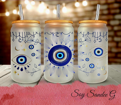 Blue Eyed Dreamcathcher - UVDTF Wrap for cups/hard surfaces sticker