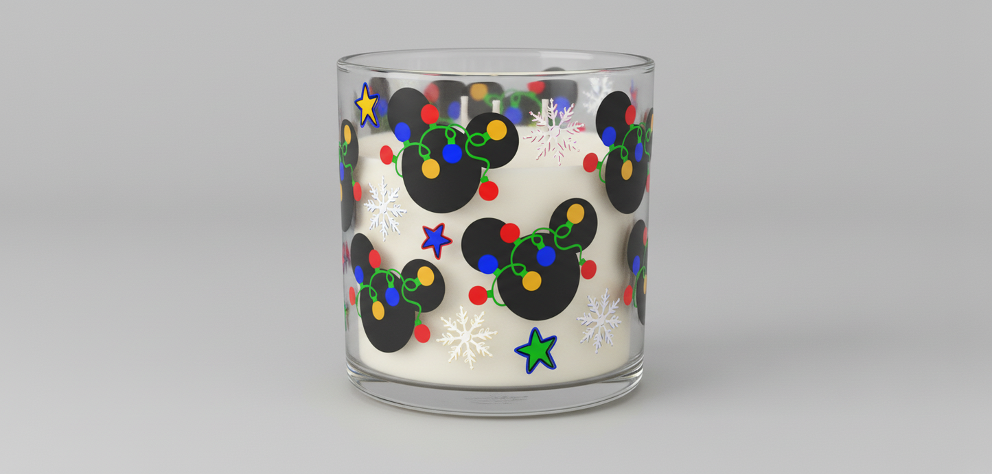 Mickey Lights - UVDTF Wrap for cups/hard surfaces sticker