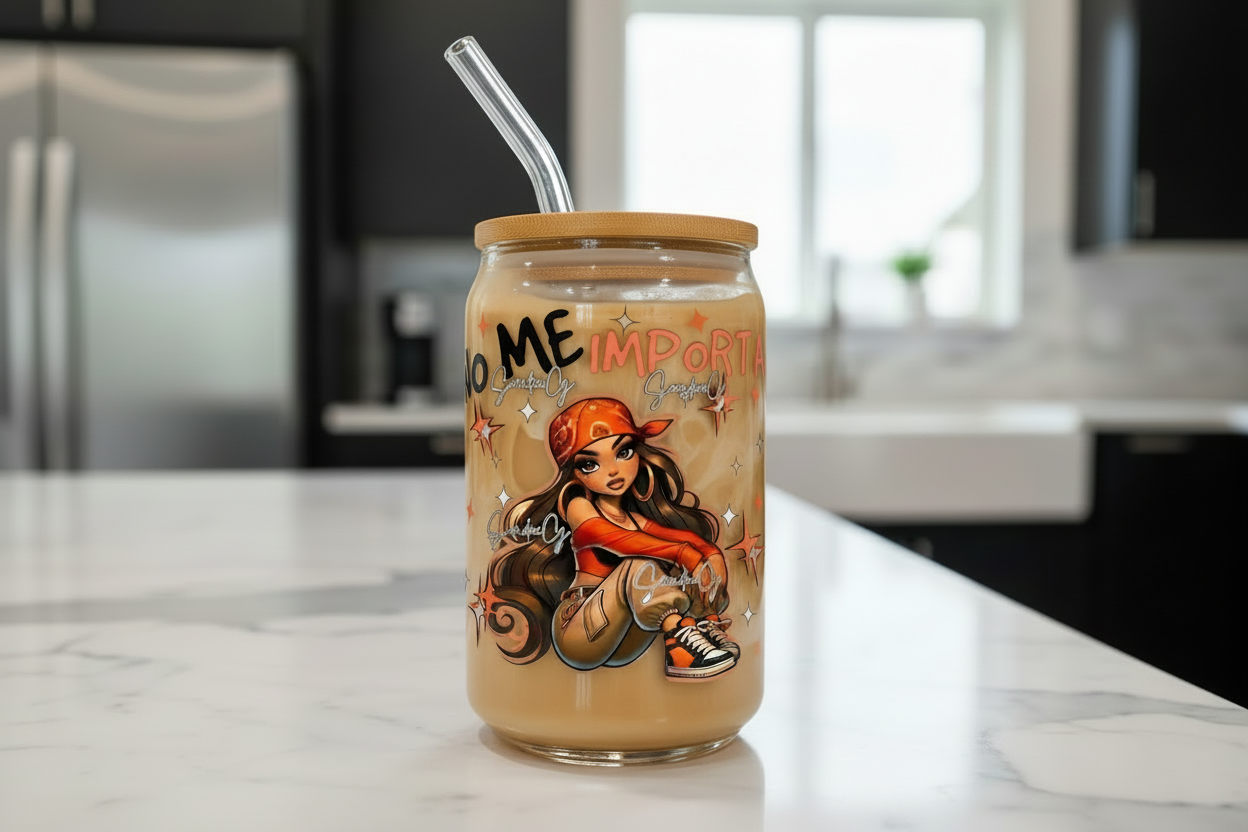 No Me Importa (I Don't Care)- UVDTF Decal for cups/hard surfaces sticker