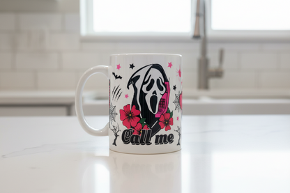 Grita, llámame, envoltura UVDTF