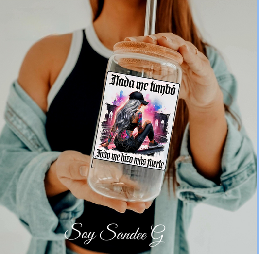 Nada me Tumbó (Nothing Brought me Down) - UVDTF Decal for cups/hard surfaces sticker