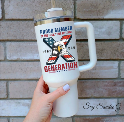 Patriotic GenX - UVDTF Decal for cups/hard surfaces sticker