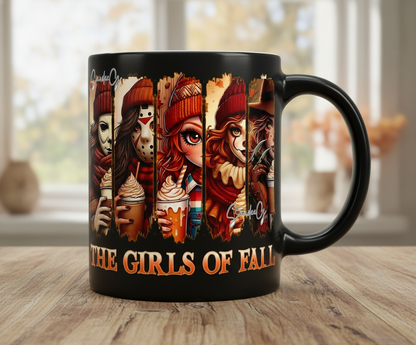 The Girls of Fall - UVDTF Decal for cups/hard surfaces sticker