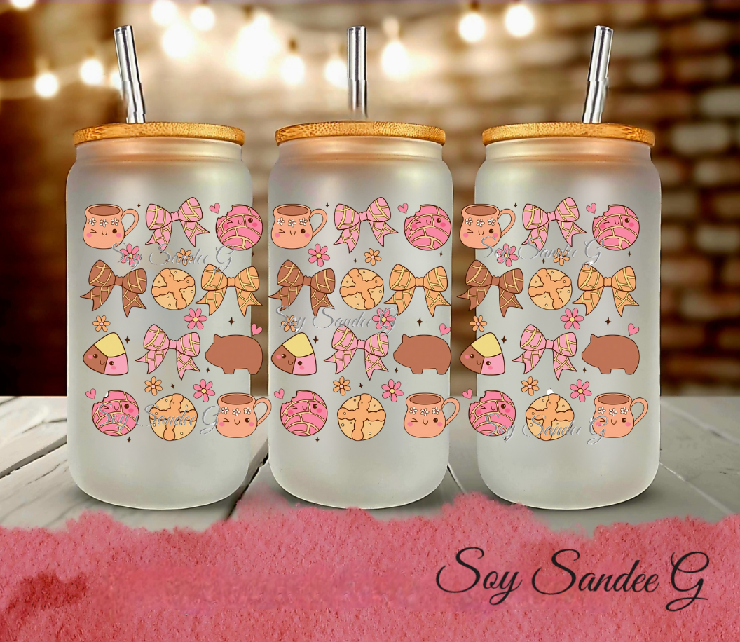 Talavera Jarras & Conchas - UVDTF Wrap for cups/hard surfaces sticker